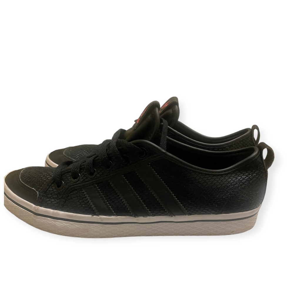 ADIDAS Originals Women’s Honey Low Top Snake Print Sneakers. Black. Sz. 8.5 - Picture 4 of 8